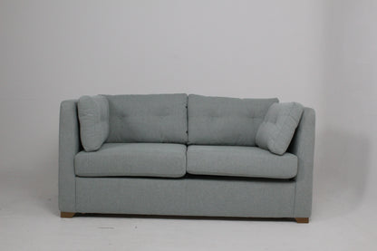 John Lewis Booth Medium 2 Seater Sofa bed, In Aqua Clean Baby Blue