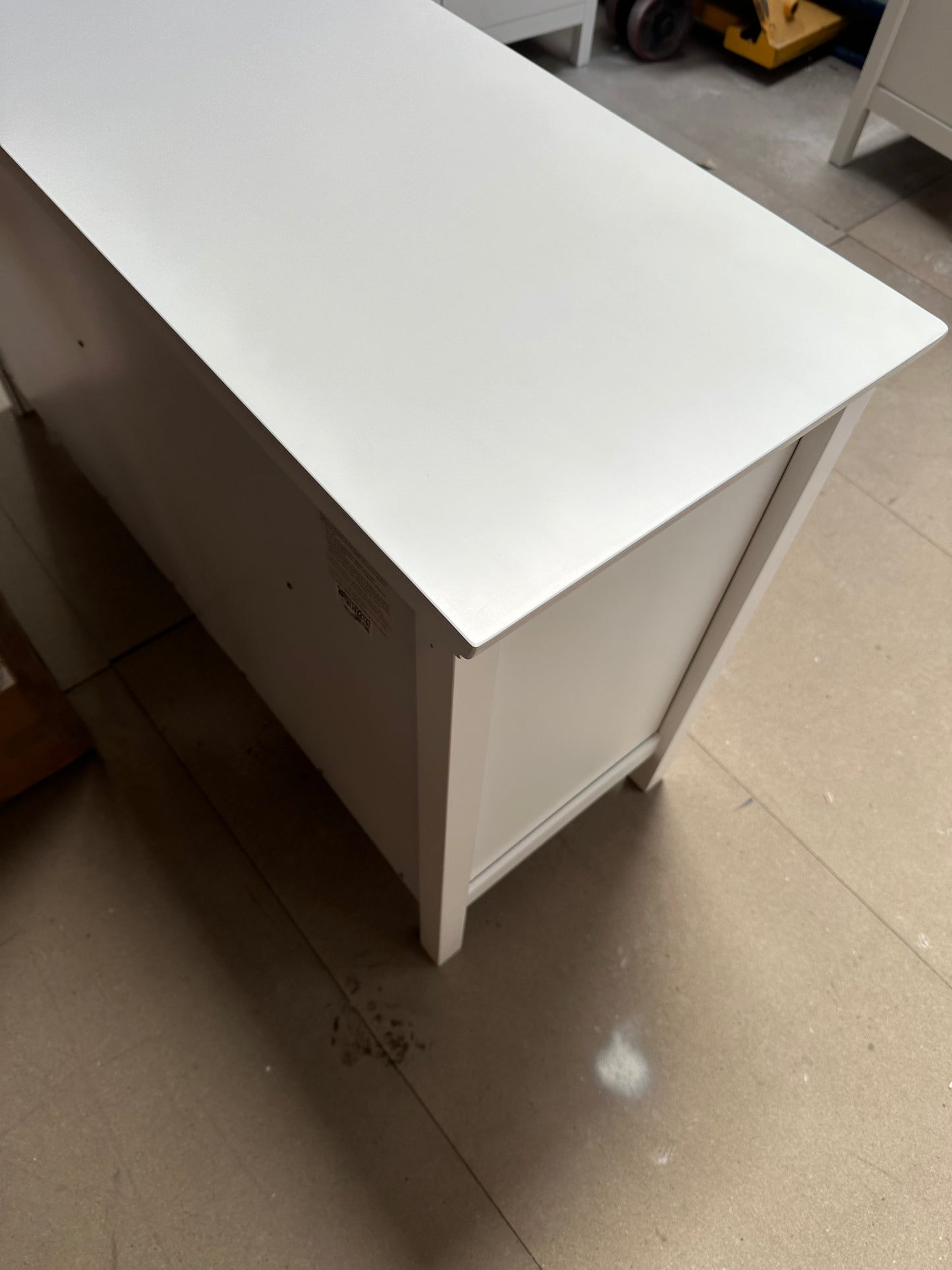 John Lewis Chest of Drawer White Wilton 7 Drawer