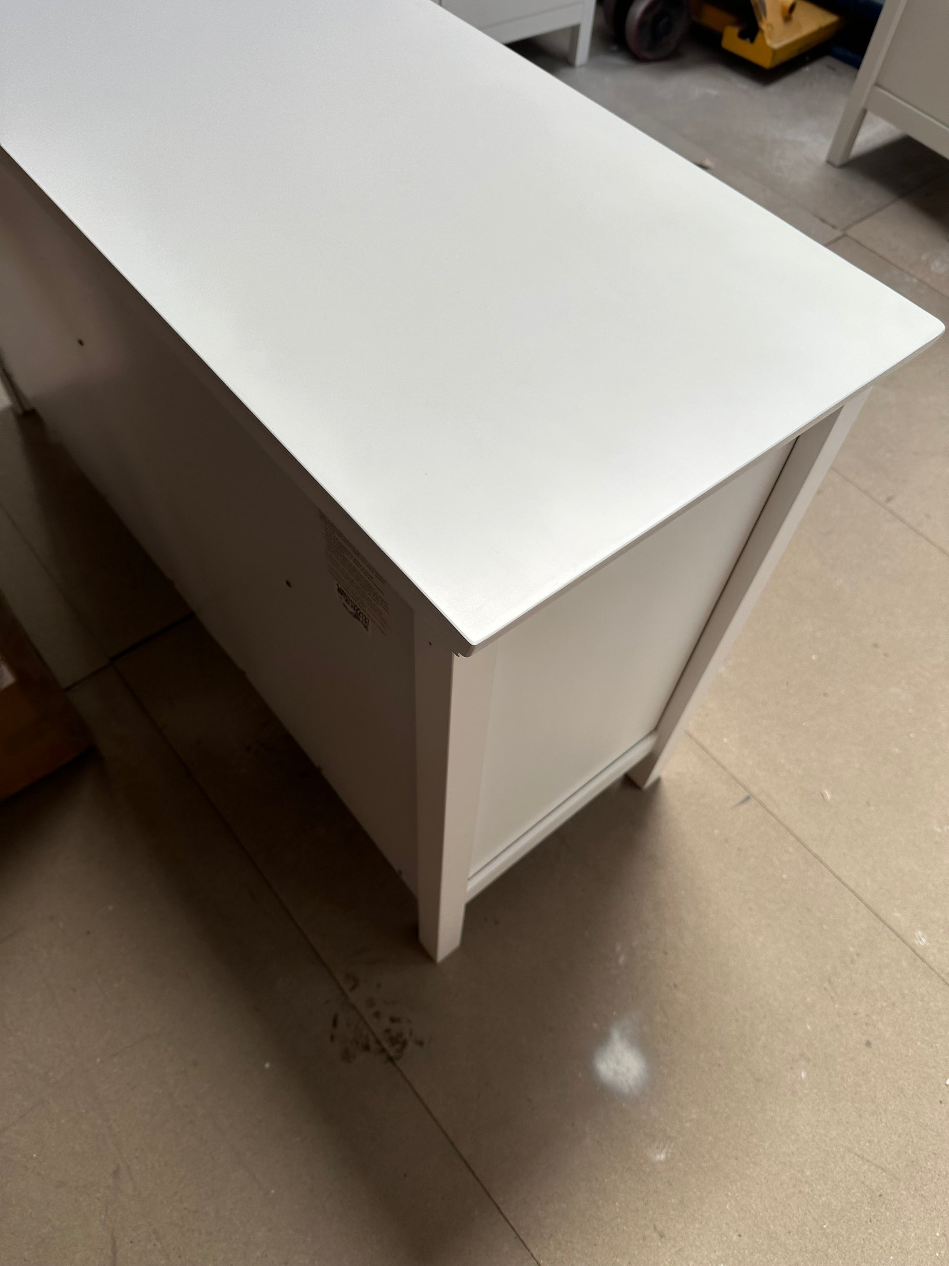 John Lewis Chest of Drawer White Wilton 7 Drawer