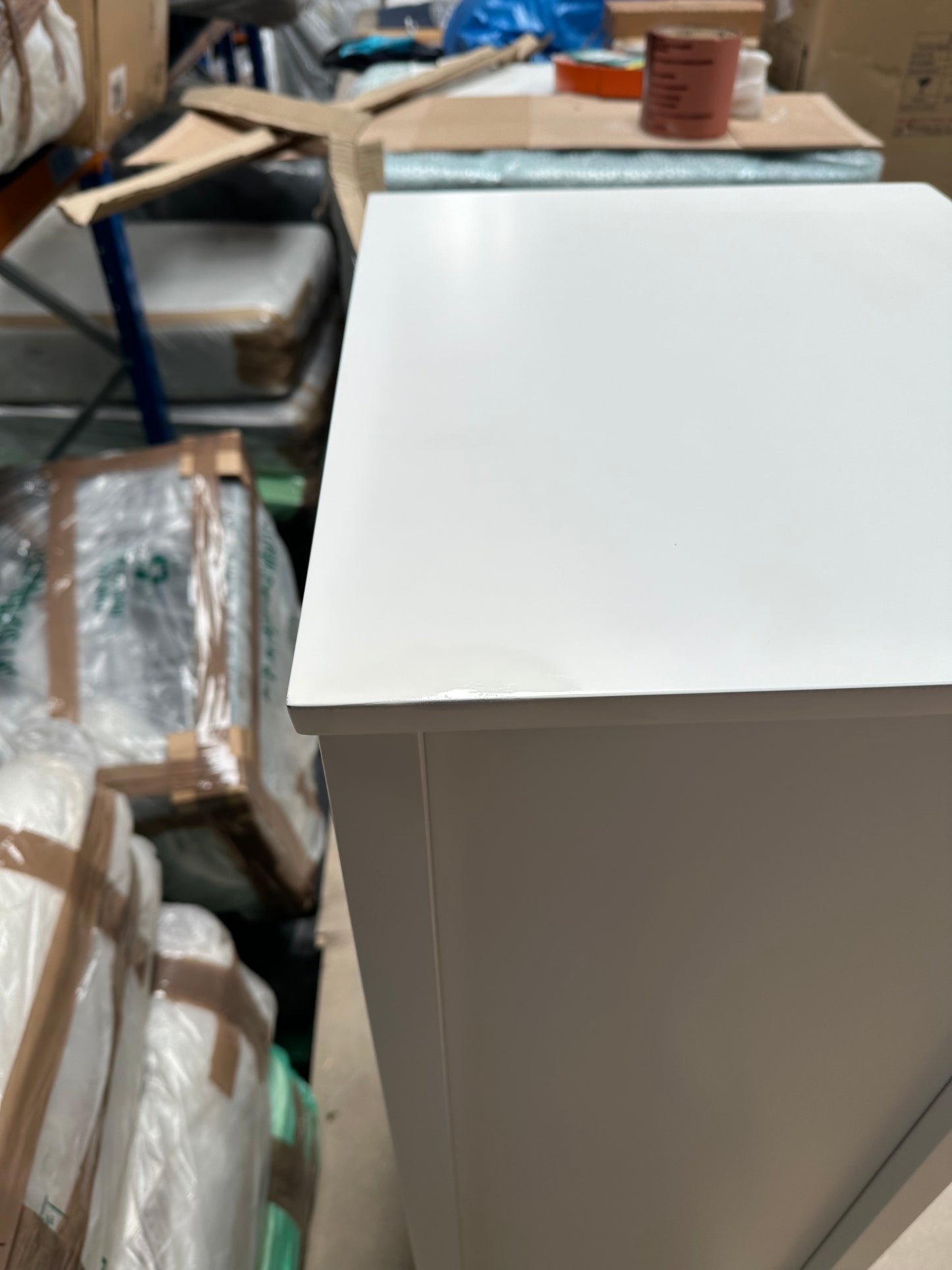 John Lewis ANYDAY Wilton 6 Drawer Tallboy Chest White
