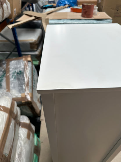 John Lewis ANYDAY Wilton 6 Drawer Tallboy Chest White