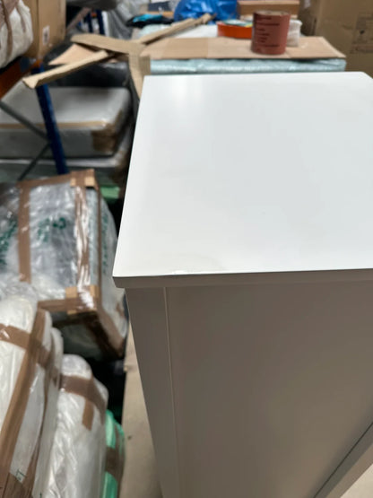John Lewis ANYDAY Wilton 6 Drawer Tallboy Chest White