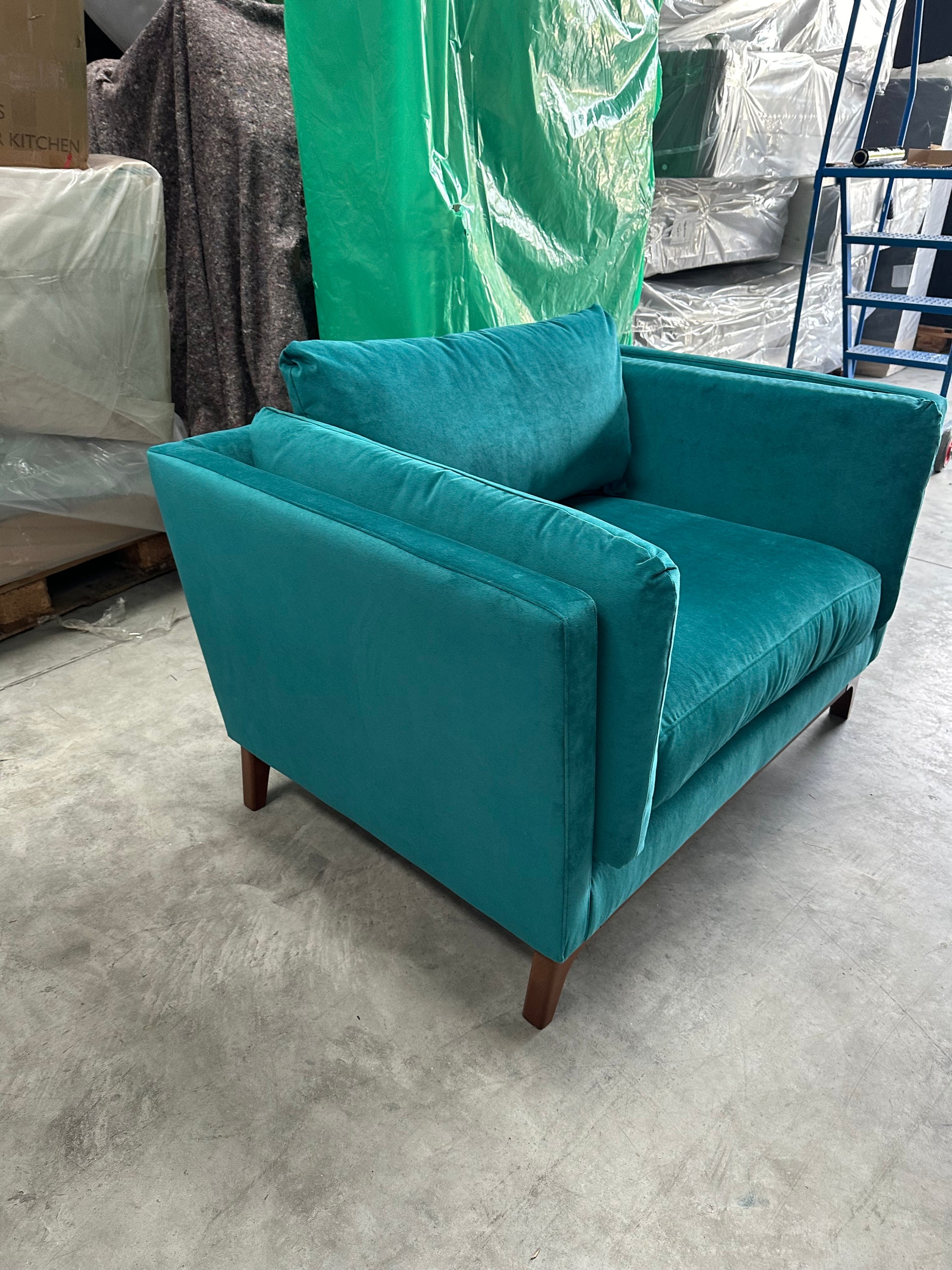John Lewis Trim Snuggler Aqua Clean Teal