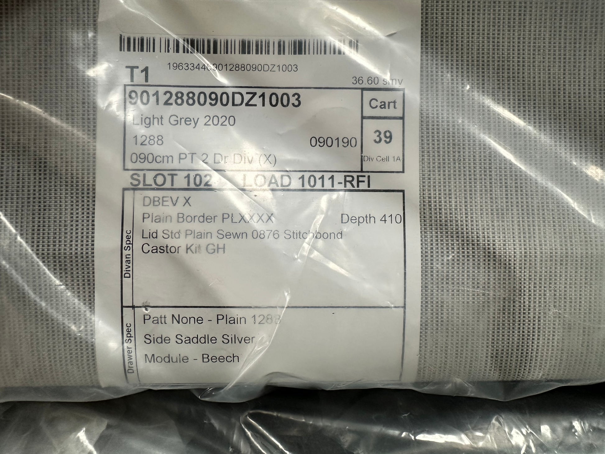 This is a 90cm bed frame and mattress?