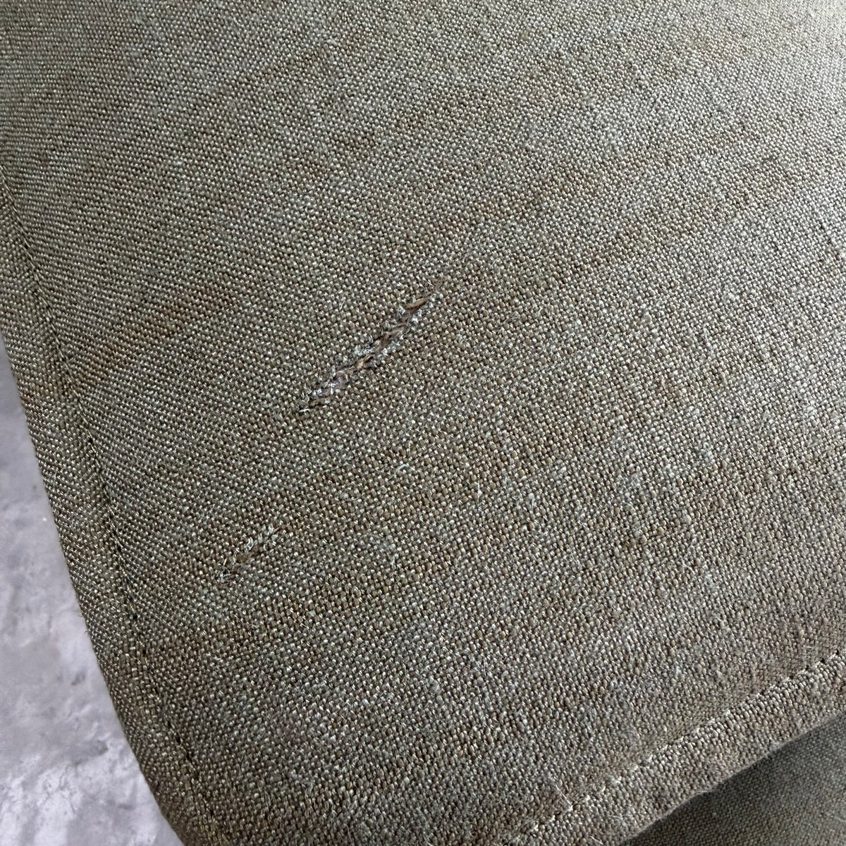 John Lewis Border Large 3 Seater Sofa, Dark Leg