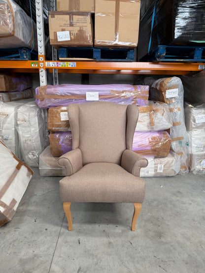 John Lewis Shaftesbury Armchair Brushed Tweed Mole