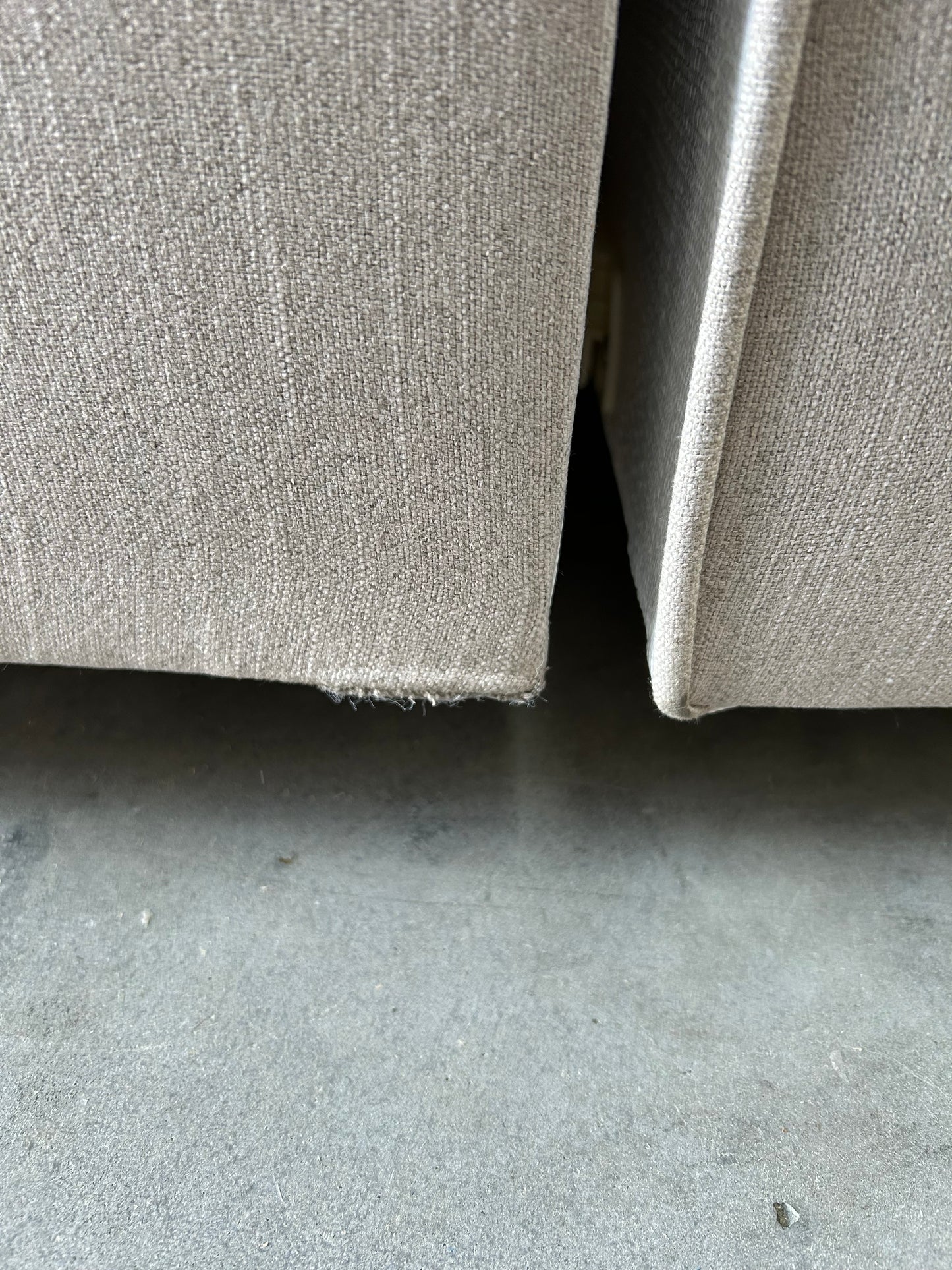 John Lewis Pocket Sprung Divan Base Double Cotton Effect Beige