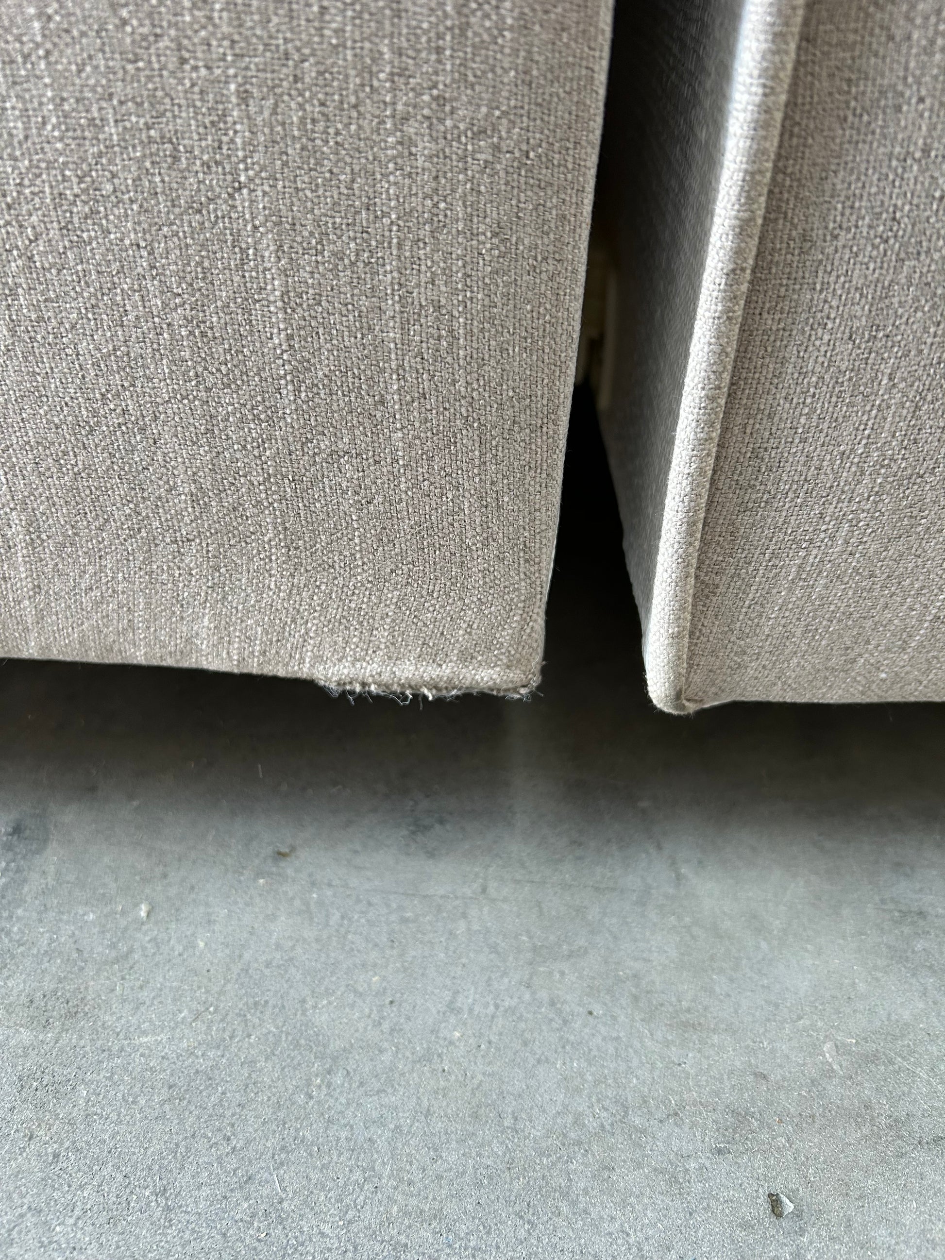 John Lewis Pocket Sprung Divan Base Double Cotton Effect Beige