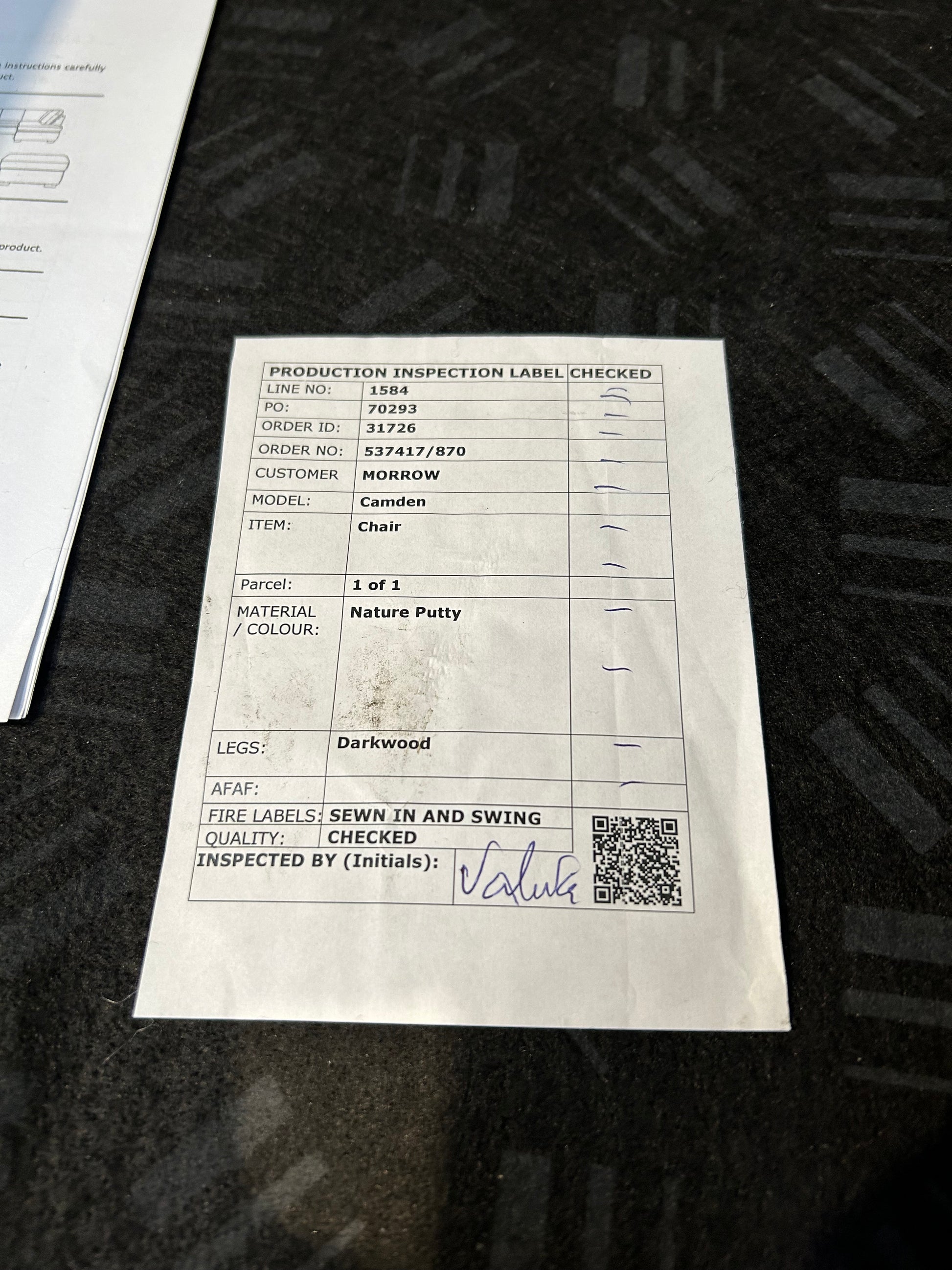 John Lewis Camden Leather Armchair, Dark Leg, Natural Putty