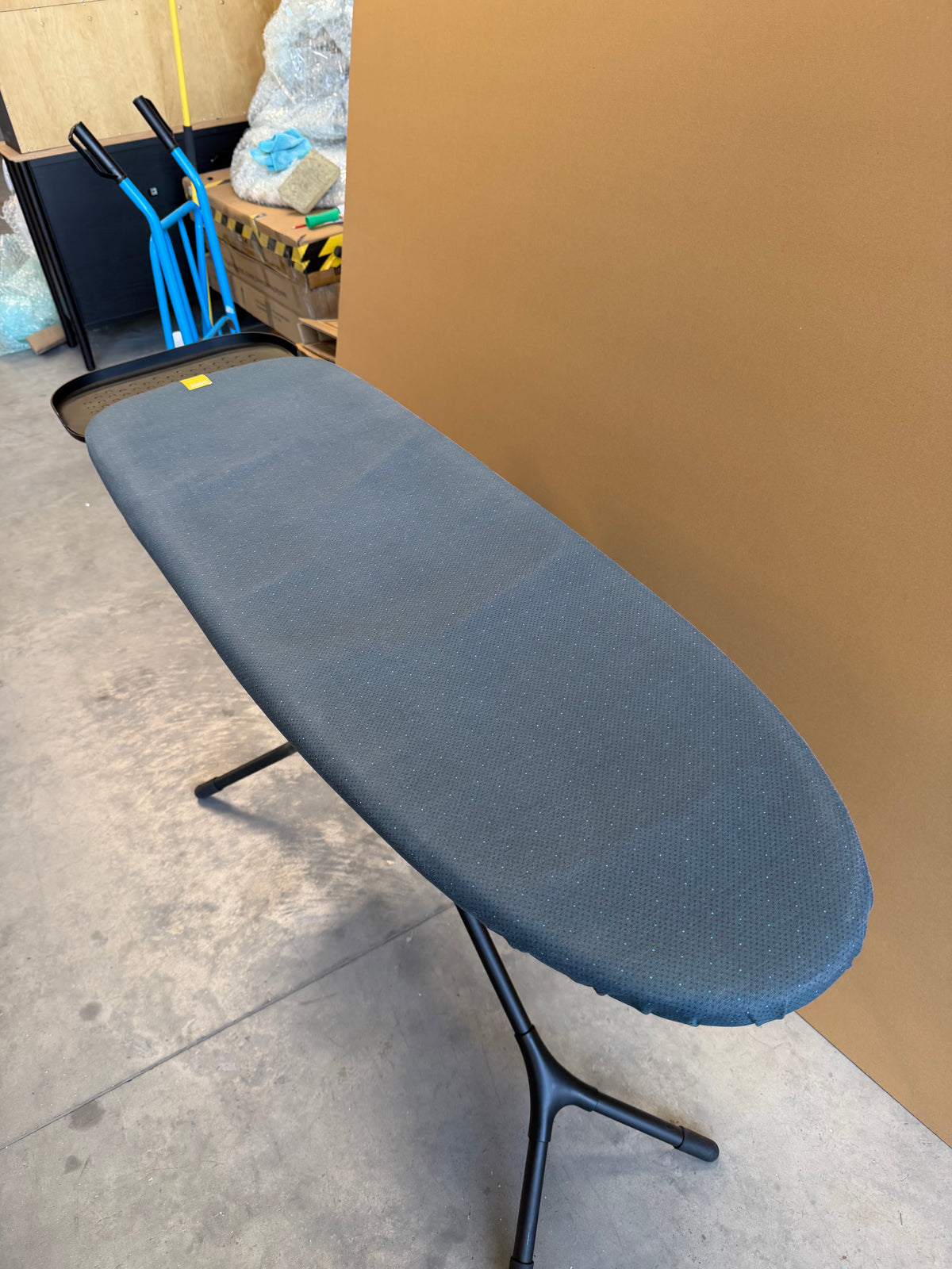Joseph Joseph Glide Max Plus Ironing Board, Black/Blue, L135 x W45cm