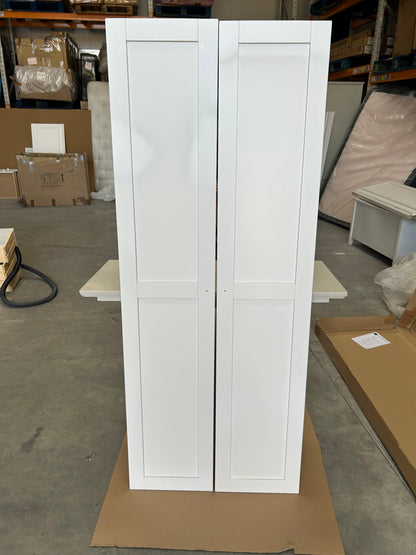 John Lewis Wilton Narrow 2 Door Wardrobe White