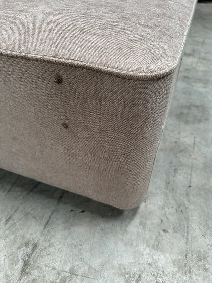 John Lewis Pocket Sprung 4 Drawer Divan Base, Double, Soft Touch Chenille Mole