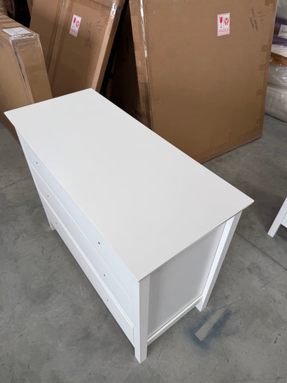 John Lewis Wilton 3 Drawer Chest Bedroom Chest of Drawers