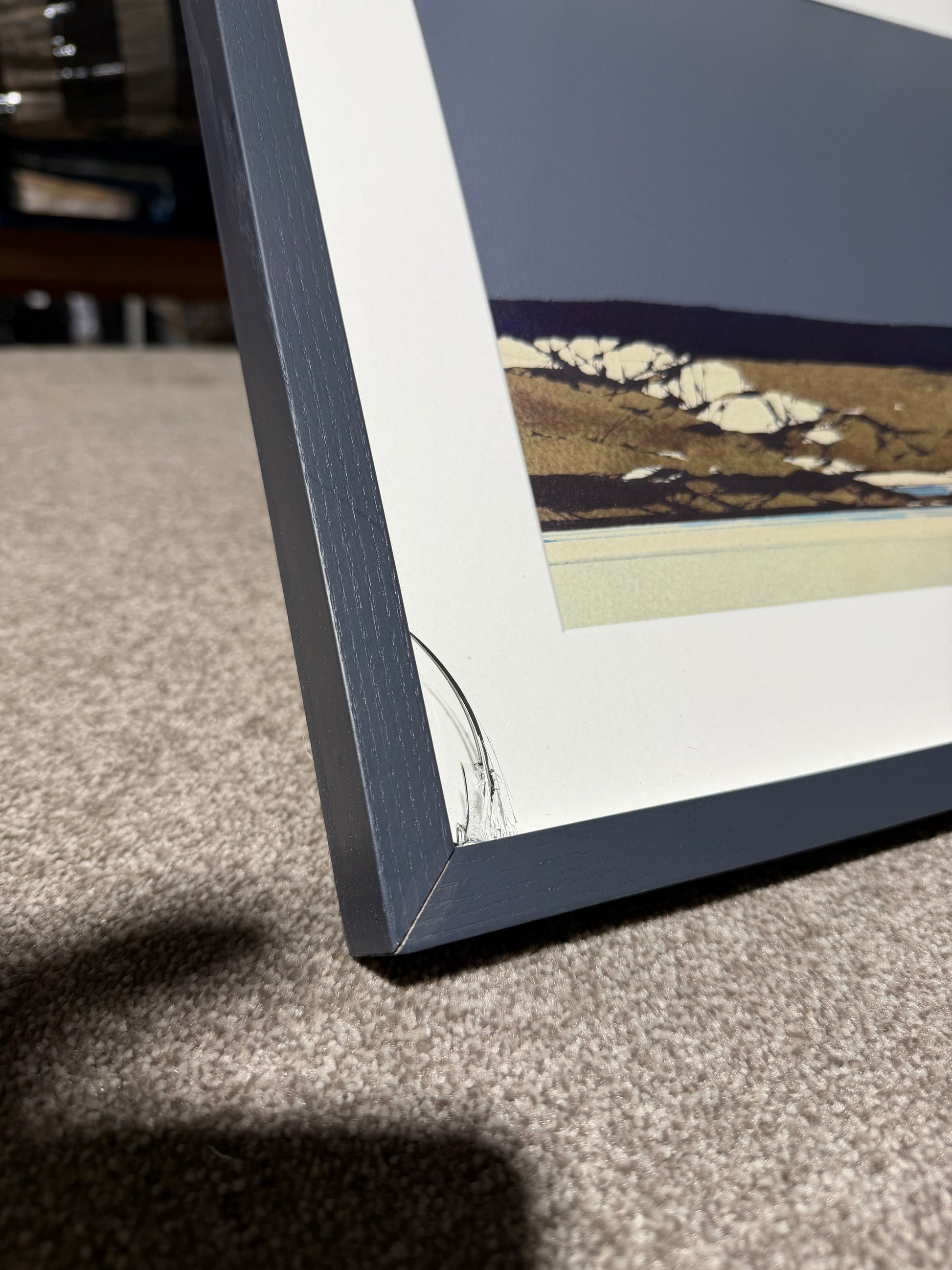 John Lewis Ron Lawson 'Traigh Mhor Barra' Framed Print & Mount, 36 x 108cm