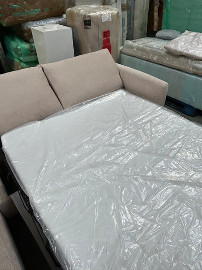 John Lewis Bailey II RHF Chaise End Sofabed Titan  Natural