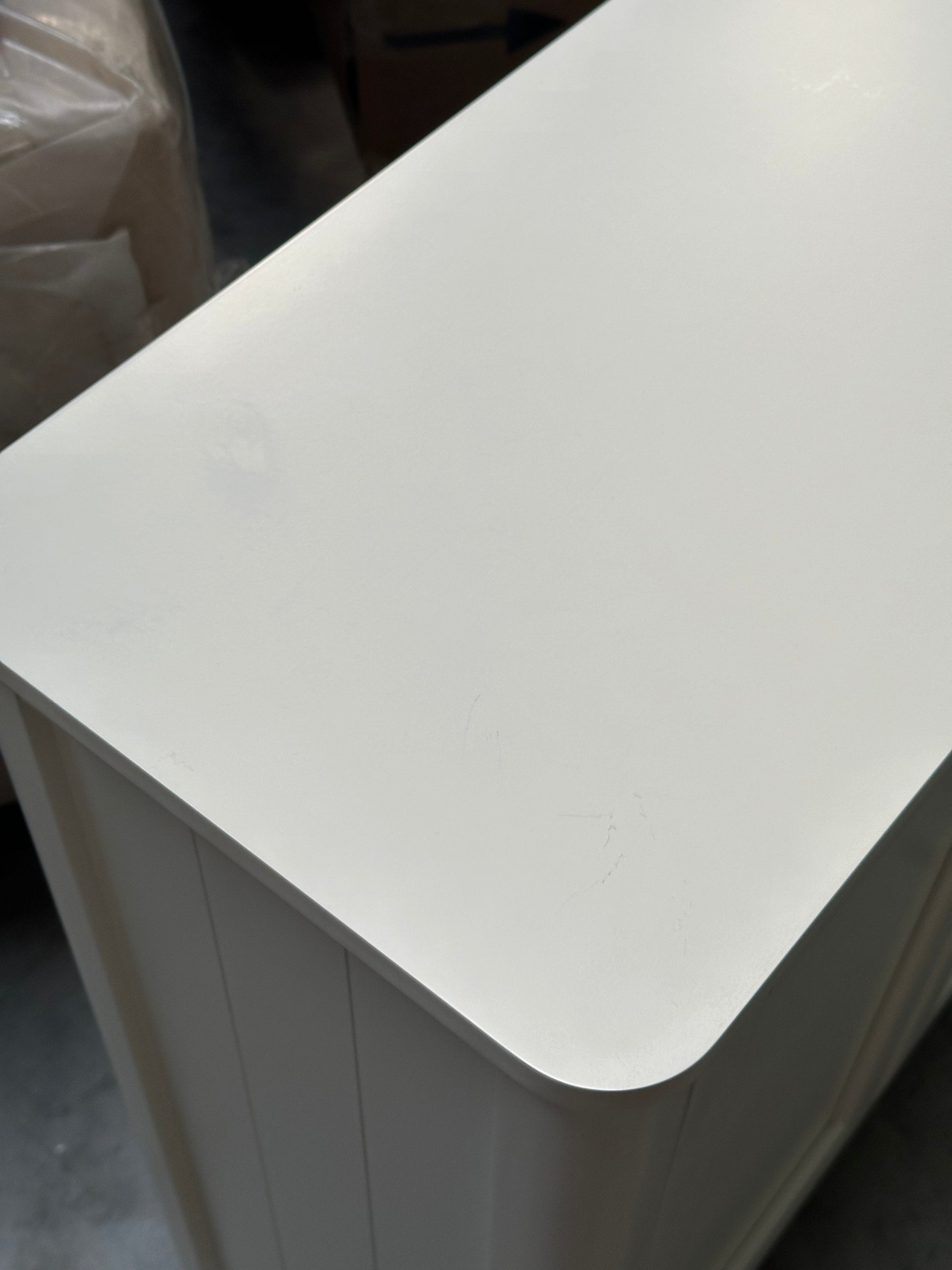 John Lewis Portsman Double Towel Cupboard White