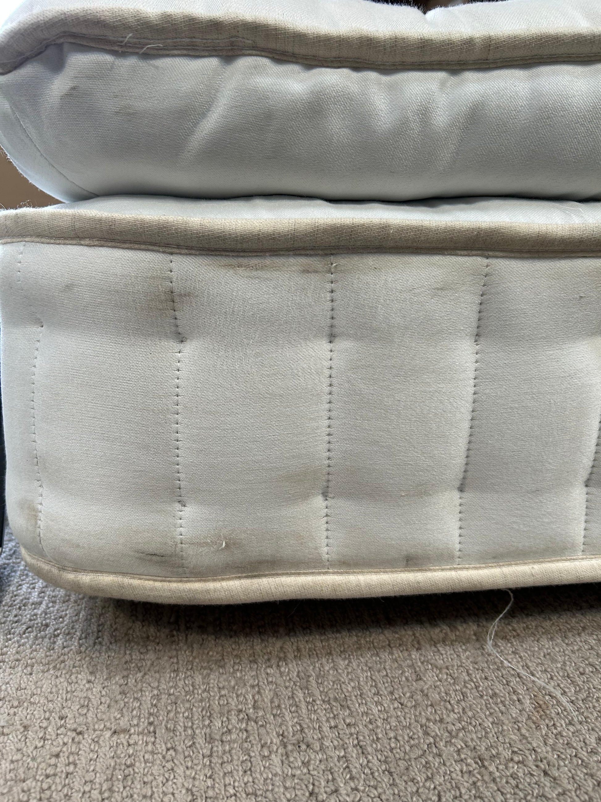 John Lewis British Natural Collection Swaledale Pillowtop 6250 Mattress, Firmer Tension, Double