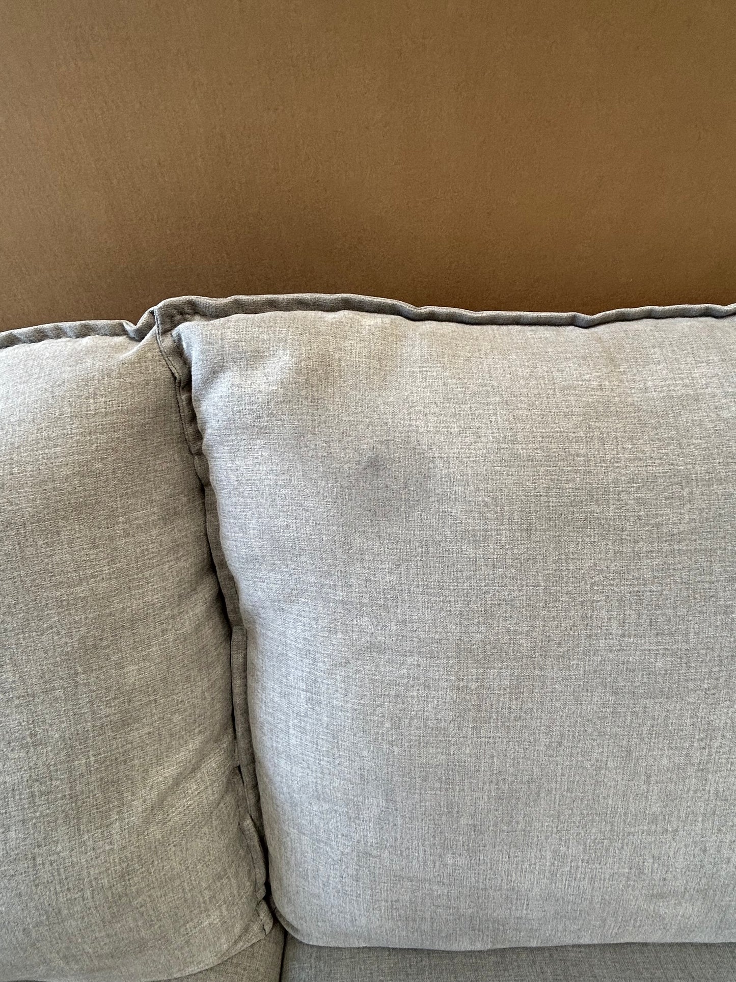 John Lewis & Partners Pillow Large 3 Seater Sofa Grey