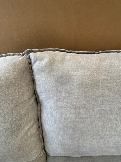 John Lewis & Partners Pillow Large 3 Seater Sofa Grey
