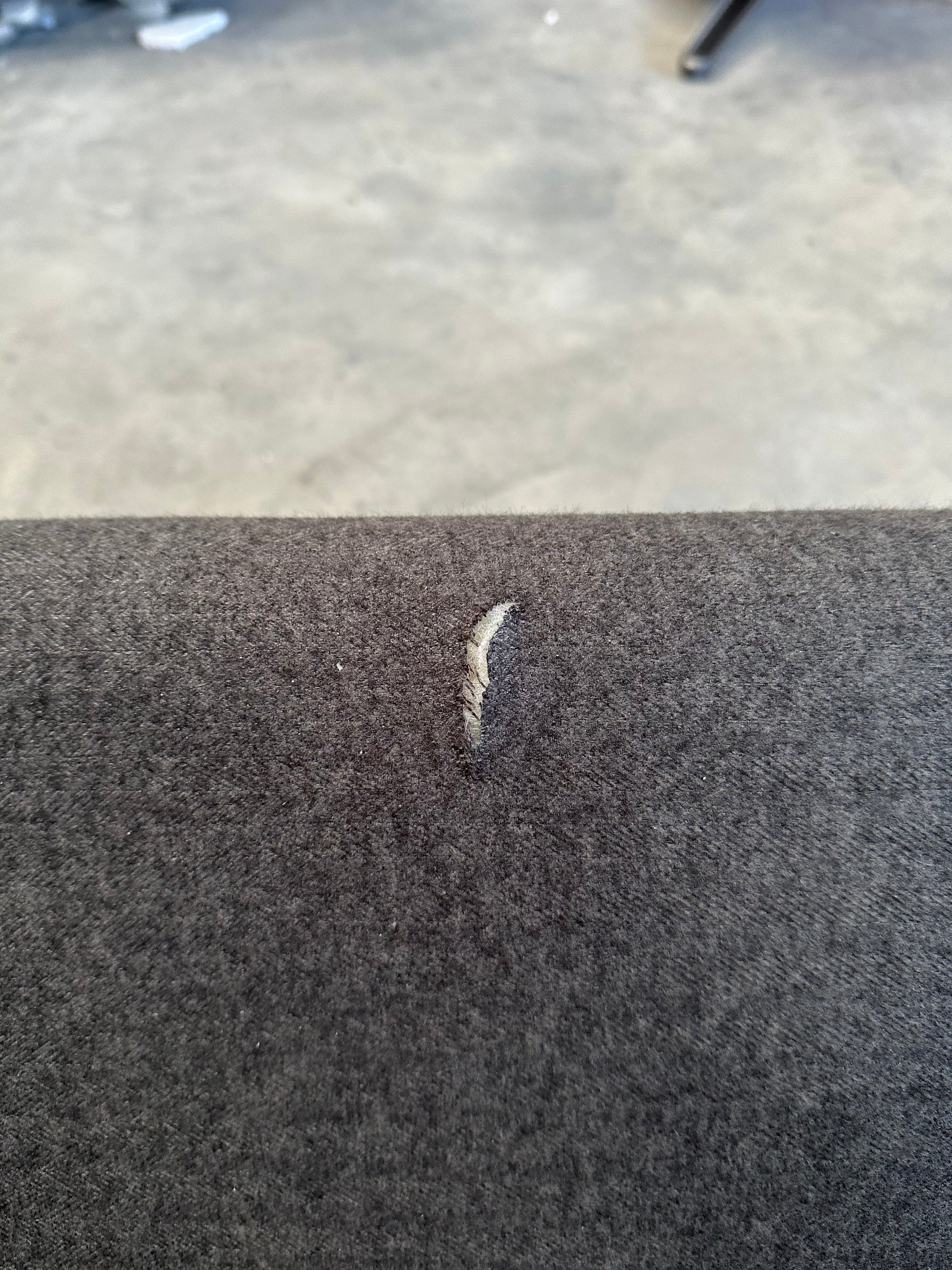 John Lewis Bonnie Ottoman Storage Upholstered Bed Frame, Small Double, Brushed Tweed Charcoal