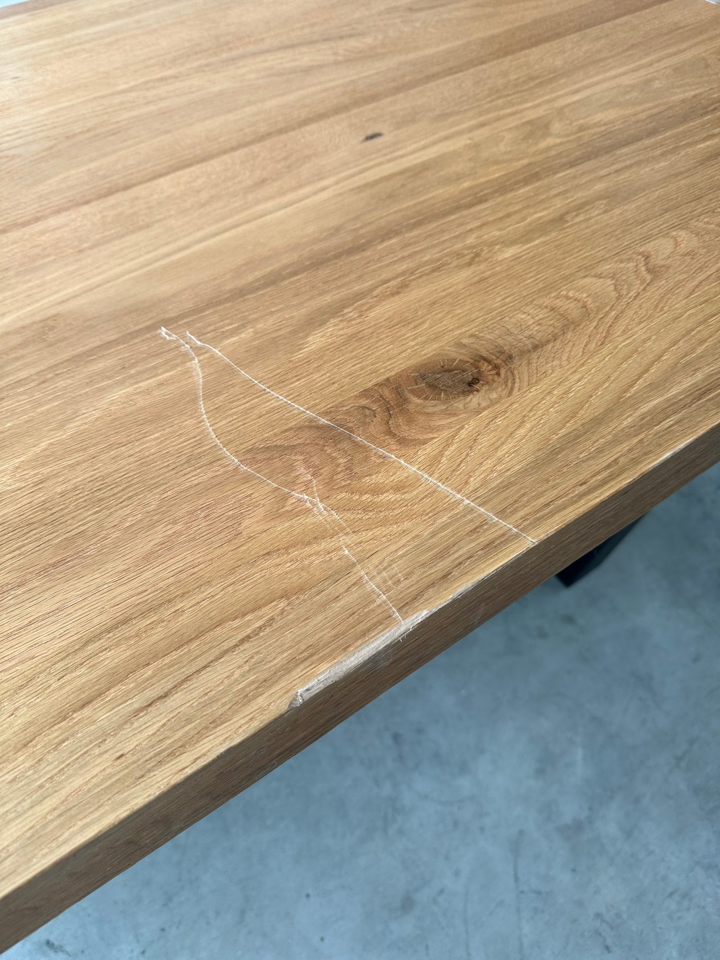 John Lewis Calia 6-10 Seater Extending Dining Table, Sold Oak