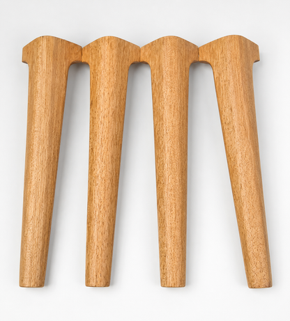 Set of 4 Genuine John Lewis Ebbe Gehl Mira Dining Table Wooden Legs – Oak Finish Replacement Legs