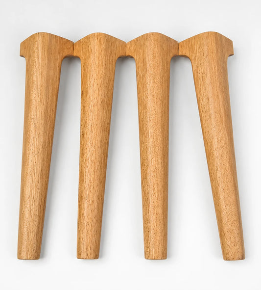 Set of 4 Genuine John Lewis Ebbe Gehl Mira Dining Table Wooden Legs – Oak Finish Replacement Legs