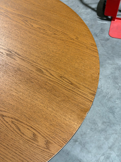John Lewis Trestle 6 Seater Dining Table Dark Oak