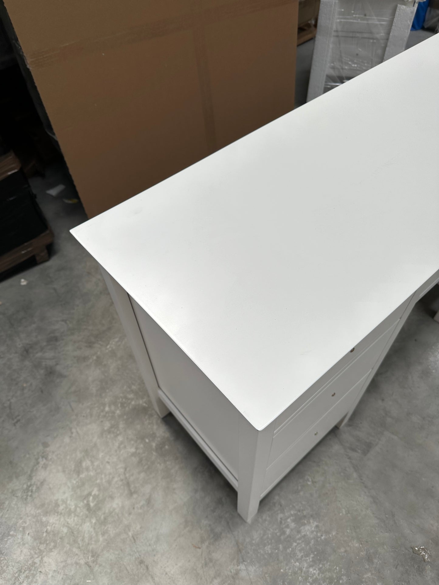 John Lewis Dressing Table Wilton  White