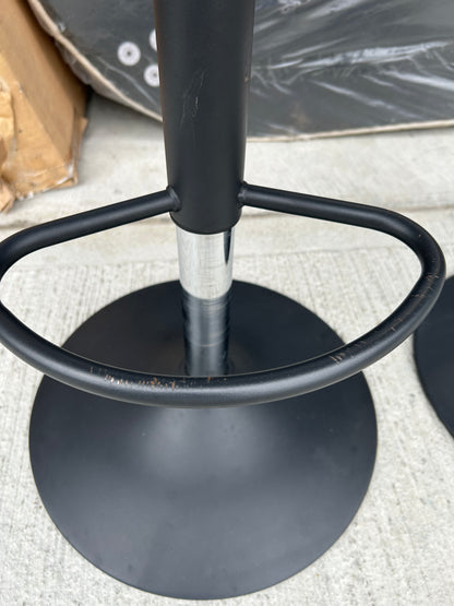 John Lewis Brooks Gas Lift Adjustable Bar Chairs Mocha