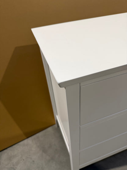 John Lewis Chest of Drawer 7 Drawer Chest White  White Wilton