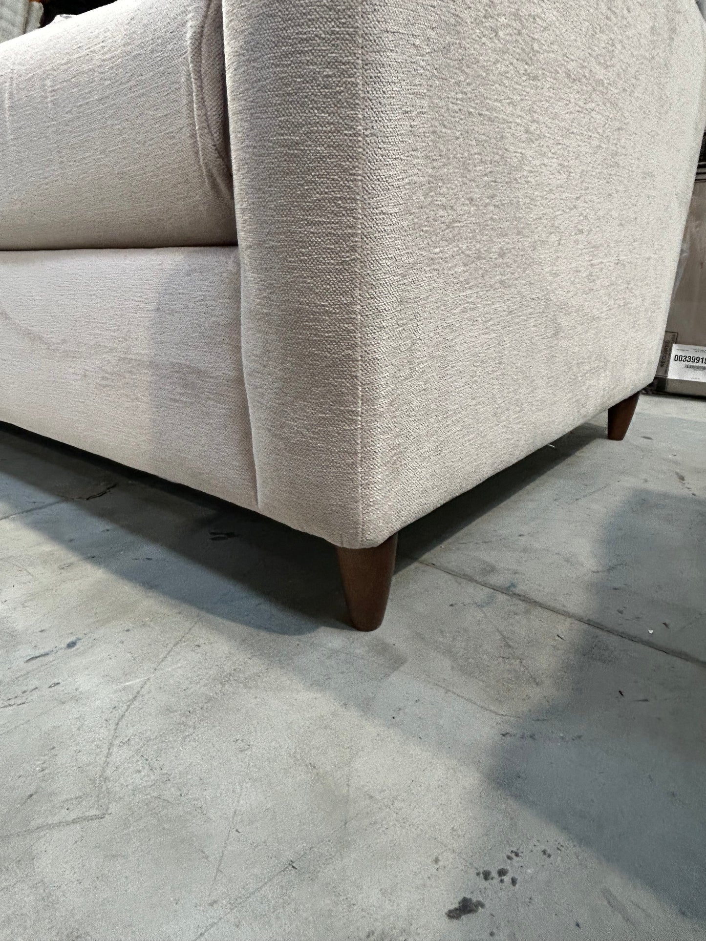 John Lewis Bailey II RHF Chaise End Sofabed Titan  Natural