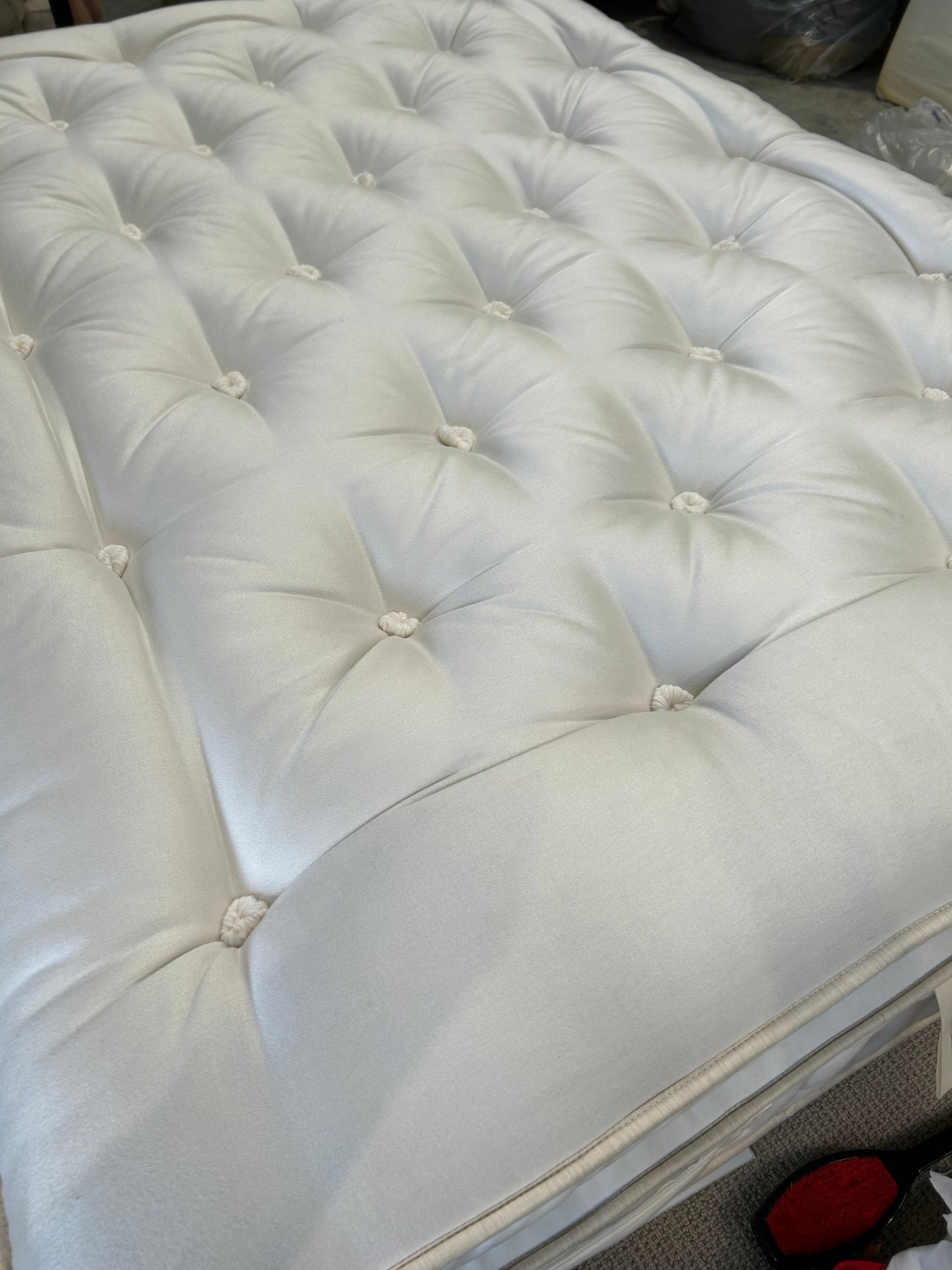 John Lewis British Natural Collection Swaledale Pillowtop 6250 Mattress, Firmer Tension, Double