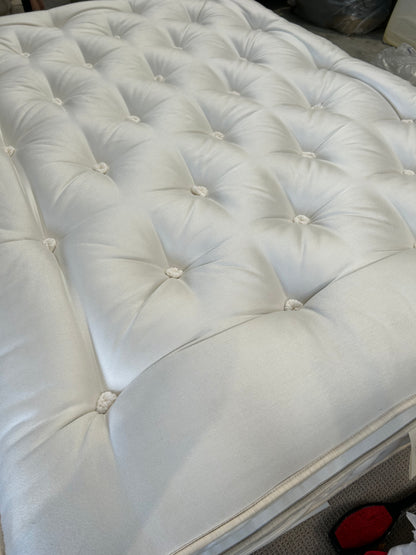 John Lewis British Natural Collection Swaledale Pillowtop 6250 Mattress, Firmer Tension, Double