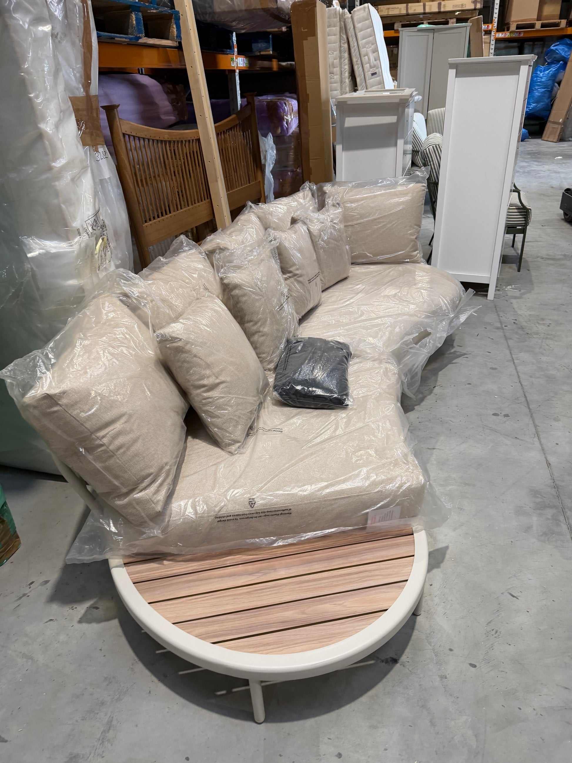 John Lewis Lozenge 2 Seater Garden Sofa