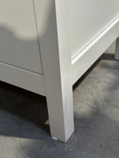 John Lewis Chest of Drawer White Wilton 7 Drawer Chest