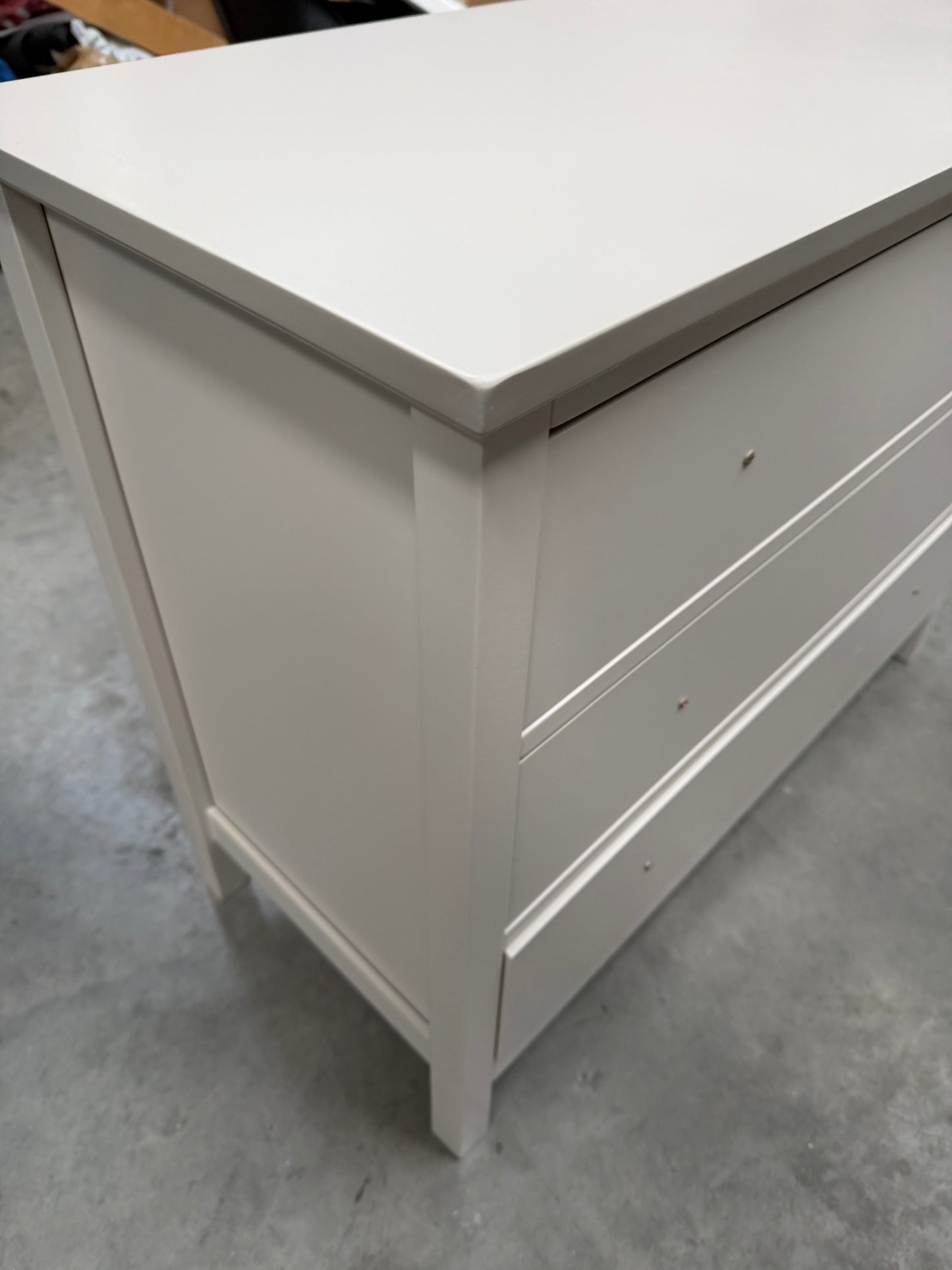 John Lewis Wilton 3 Drawer Chest Linen