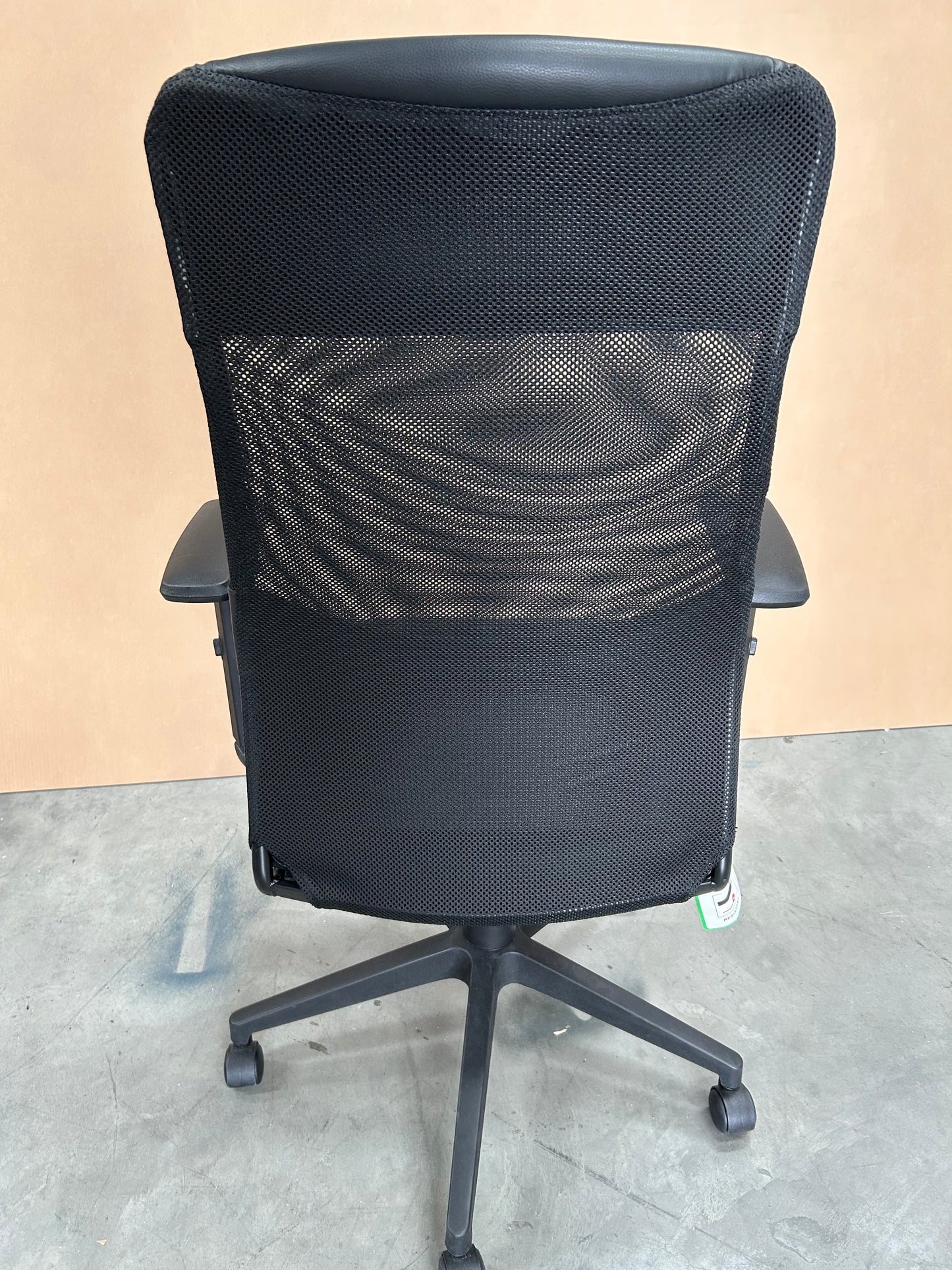 John Lewis Inset Office Chair, Black