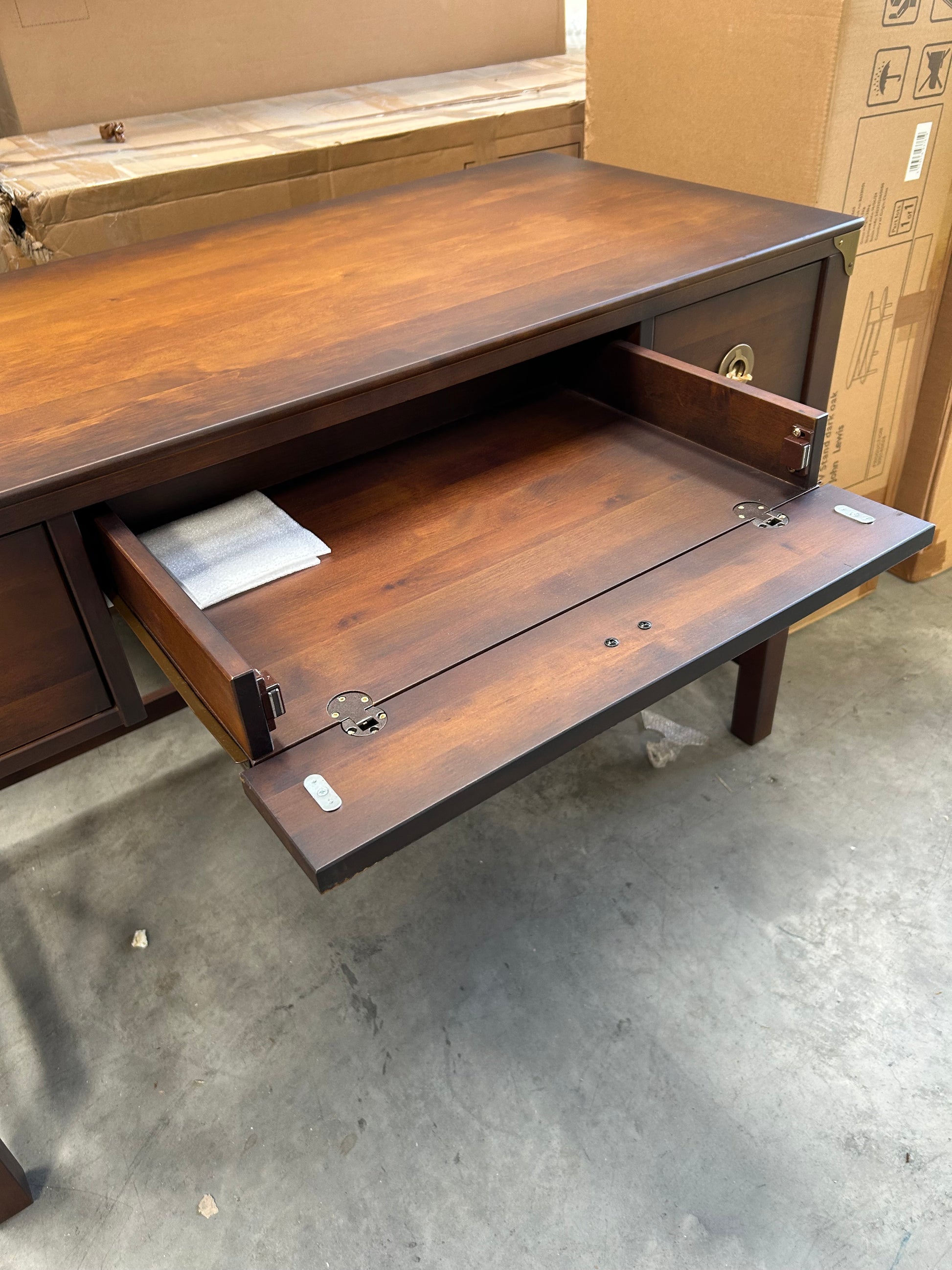 Laura Ashley Balmoral Desk, Dark Chestnut