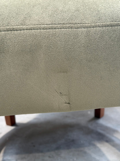 John Lewis Drift Armchair, Dark Leg, Moss Green Smooth Velvet