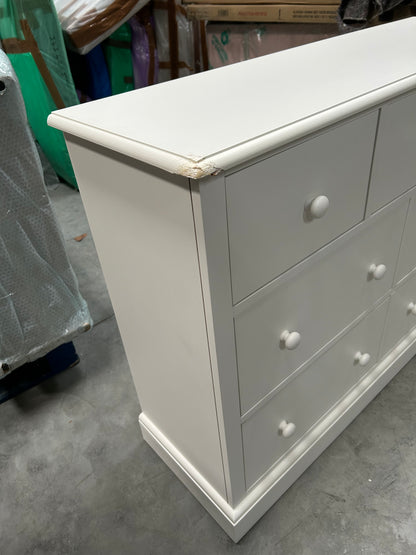 Laura Ashley Ashwell 7 Drawer Chest, White