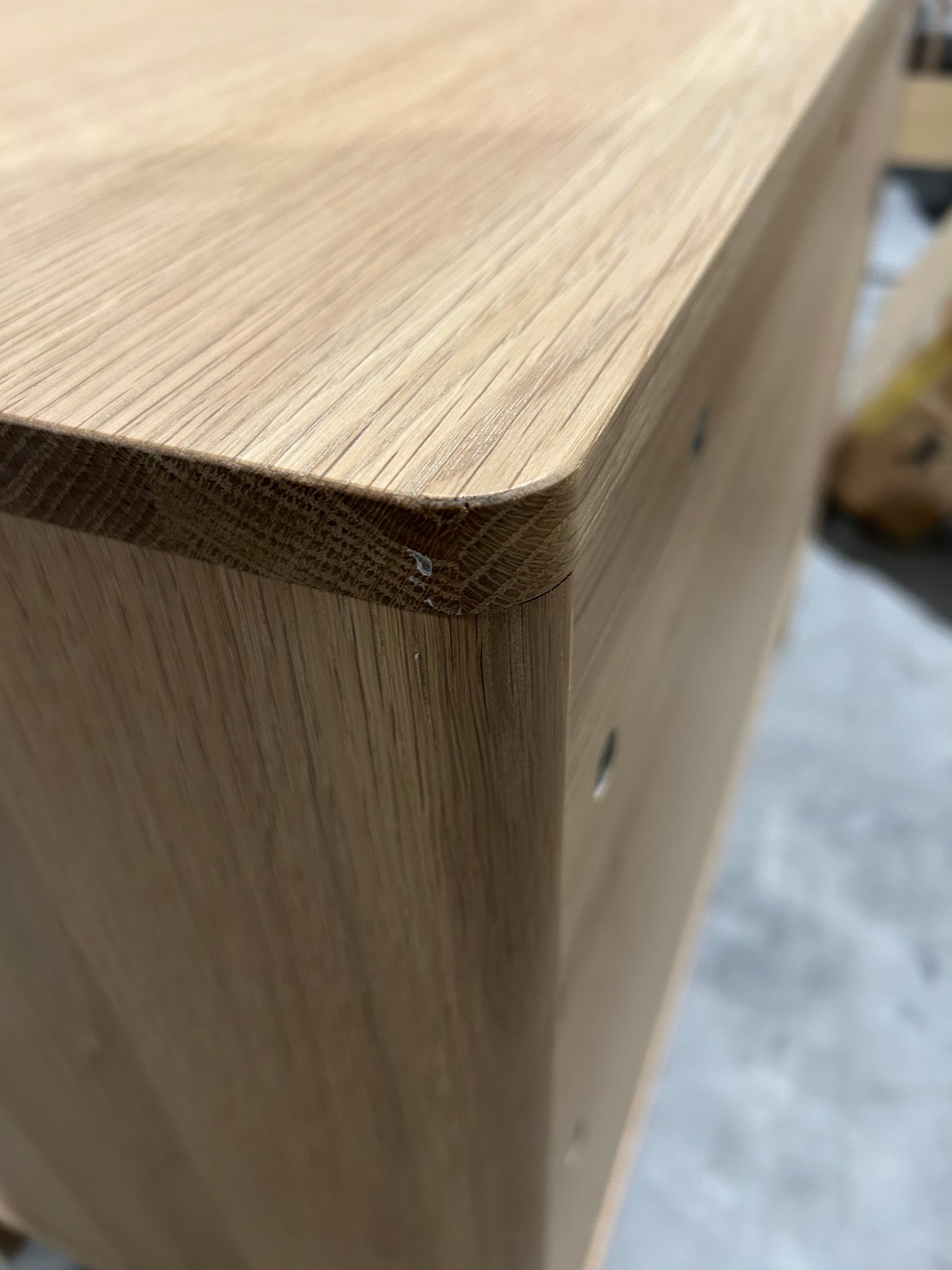 John Lewis Mira II 1 Drawer Small Sideboard, Oak