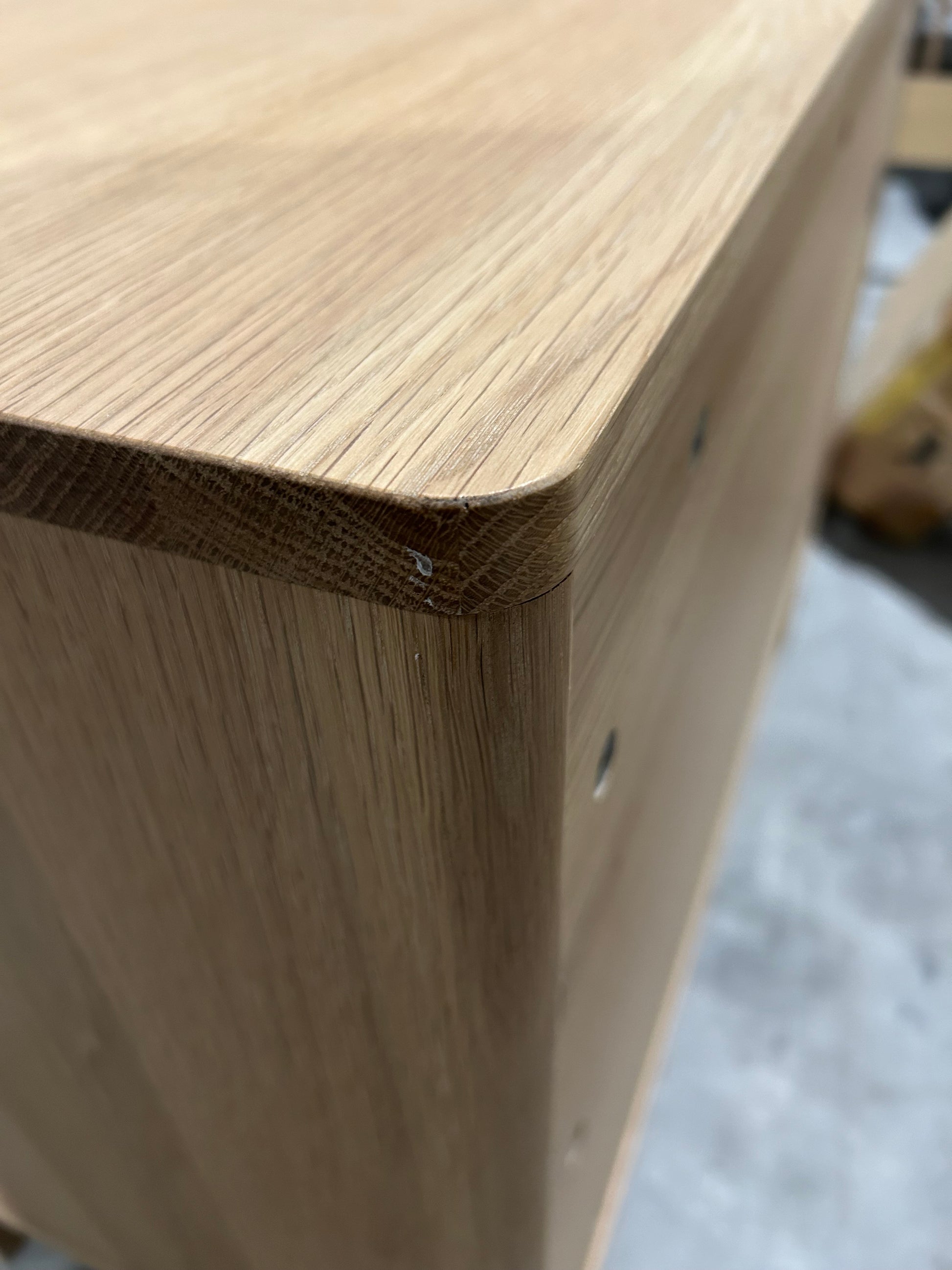 John Lewis Mira II 1 Drawer Small Sideboard, Oak