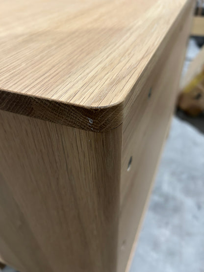 John Lewis Mira II 1 Drawer Small Sideboard, Oak