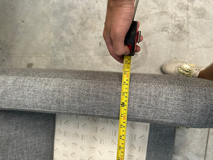 John Lewis Bailey II 3 Seater Sofa Aquaclean Mist - Missing Base Cushion