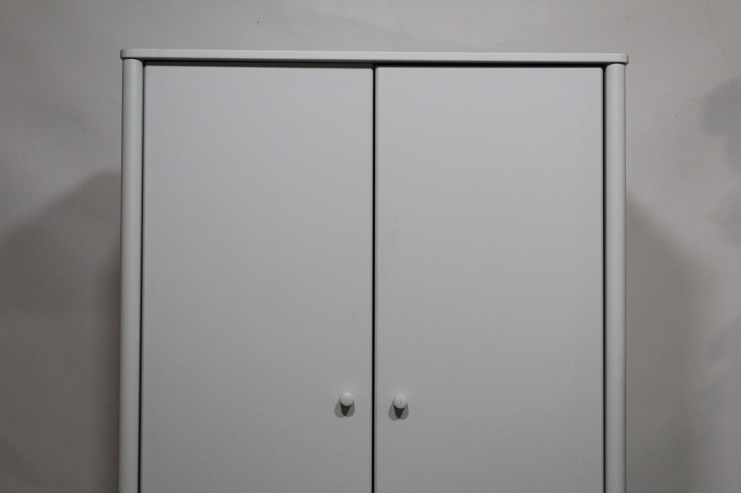 John Lewis Spindle Double Wardrobe Grey