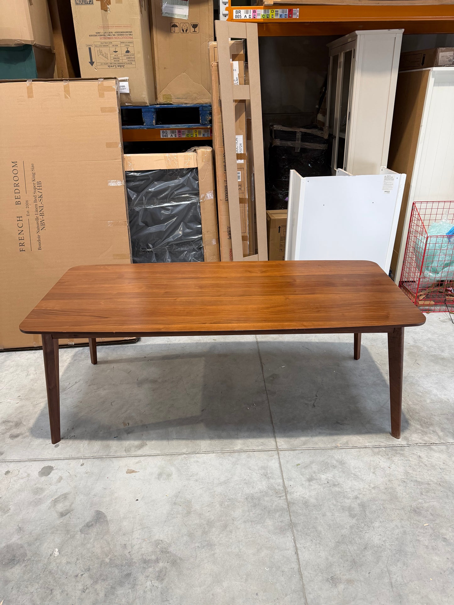 John Lewis Cara 6-10 Seater Extendable Dining Table American Black Walnut