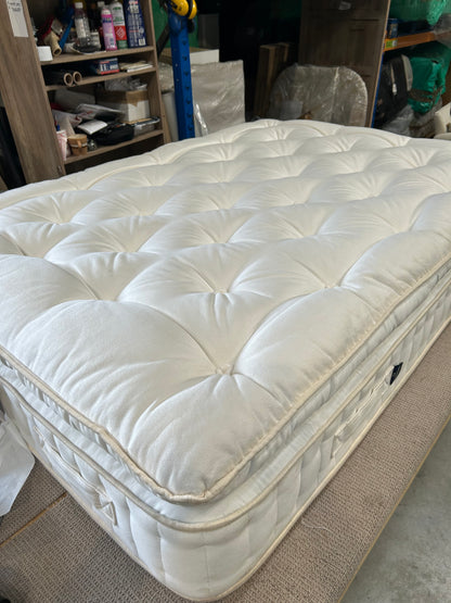 John Lewis British Natural Collection Swaledale Pillowtop 6250 Mattress, Firmer Tension, Double