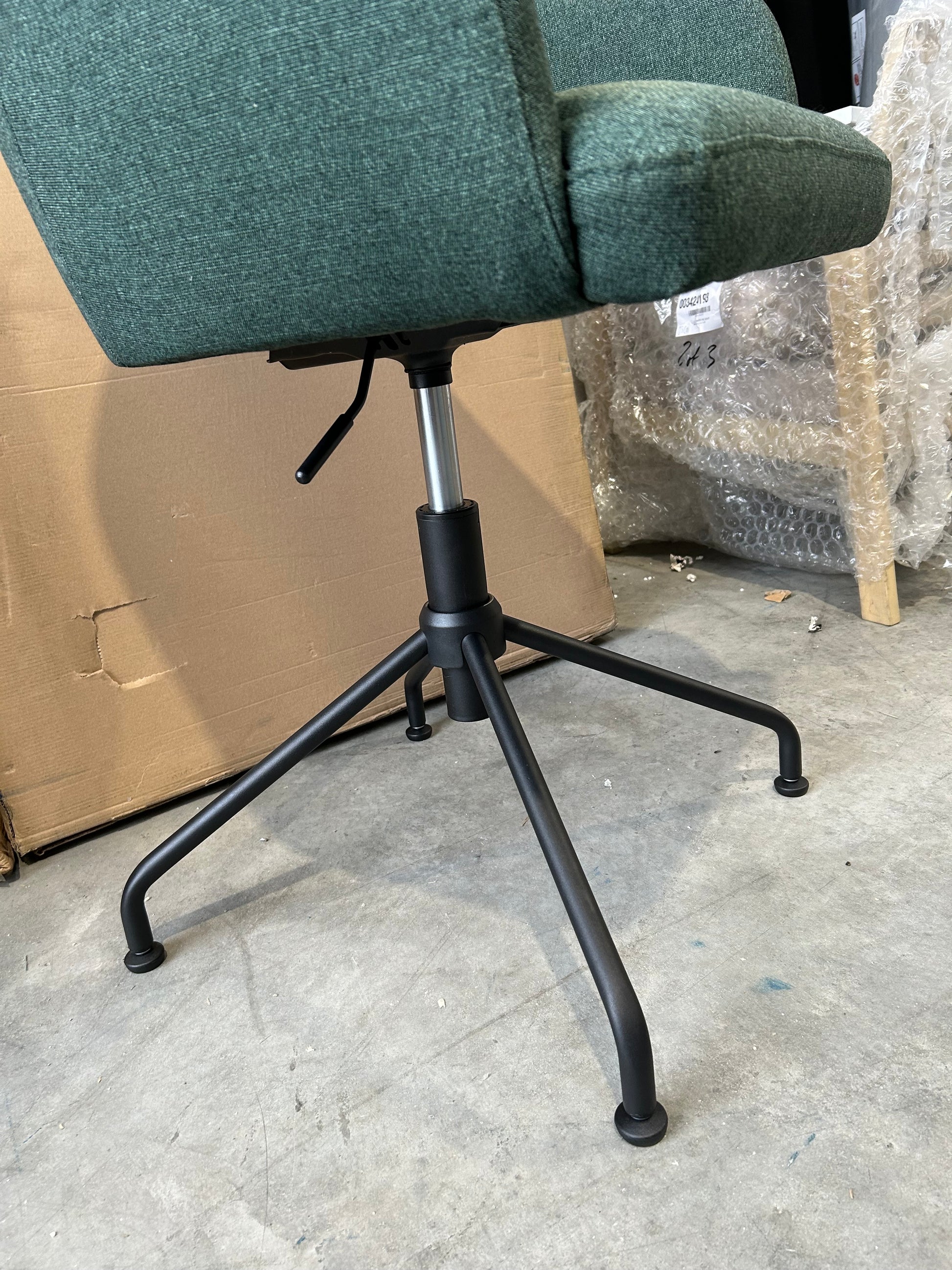 John Lewis Tub Office Chair Moss Green