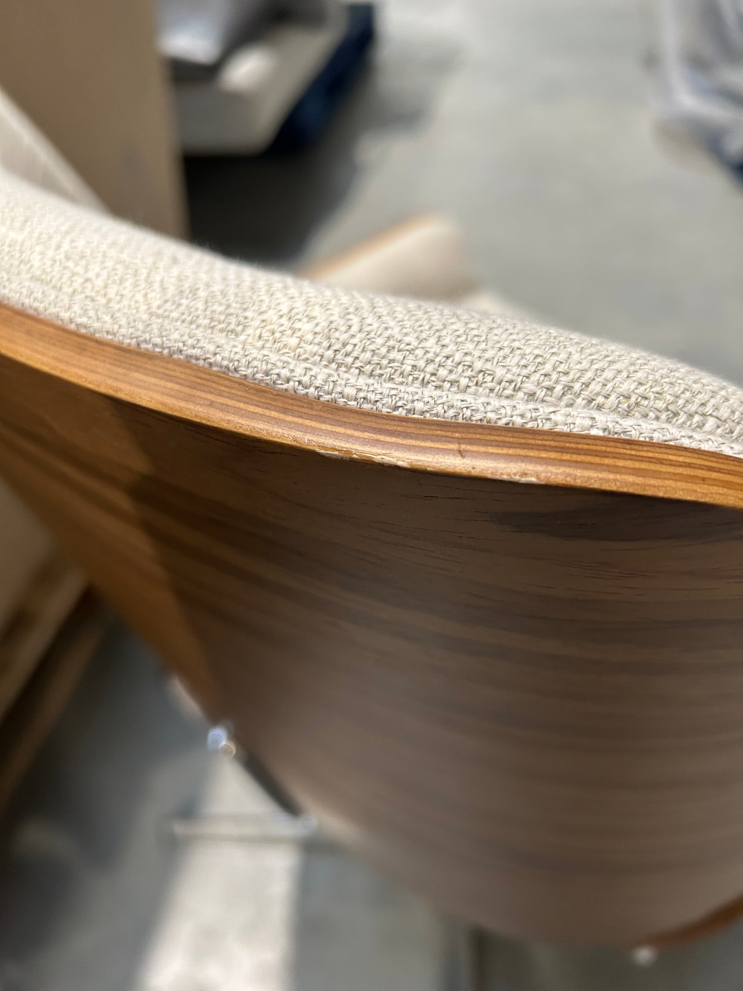 MELROSE OFFICE CHAIR NATURAL - LIST